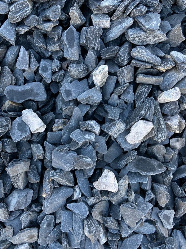 GREY SLATE CHIPS BULK : Select Stone